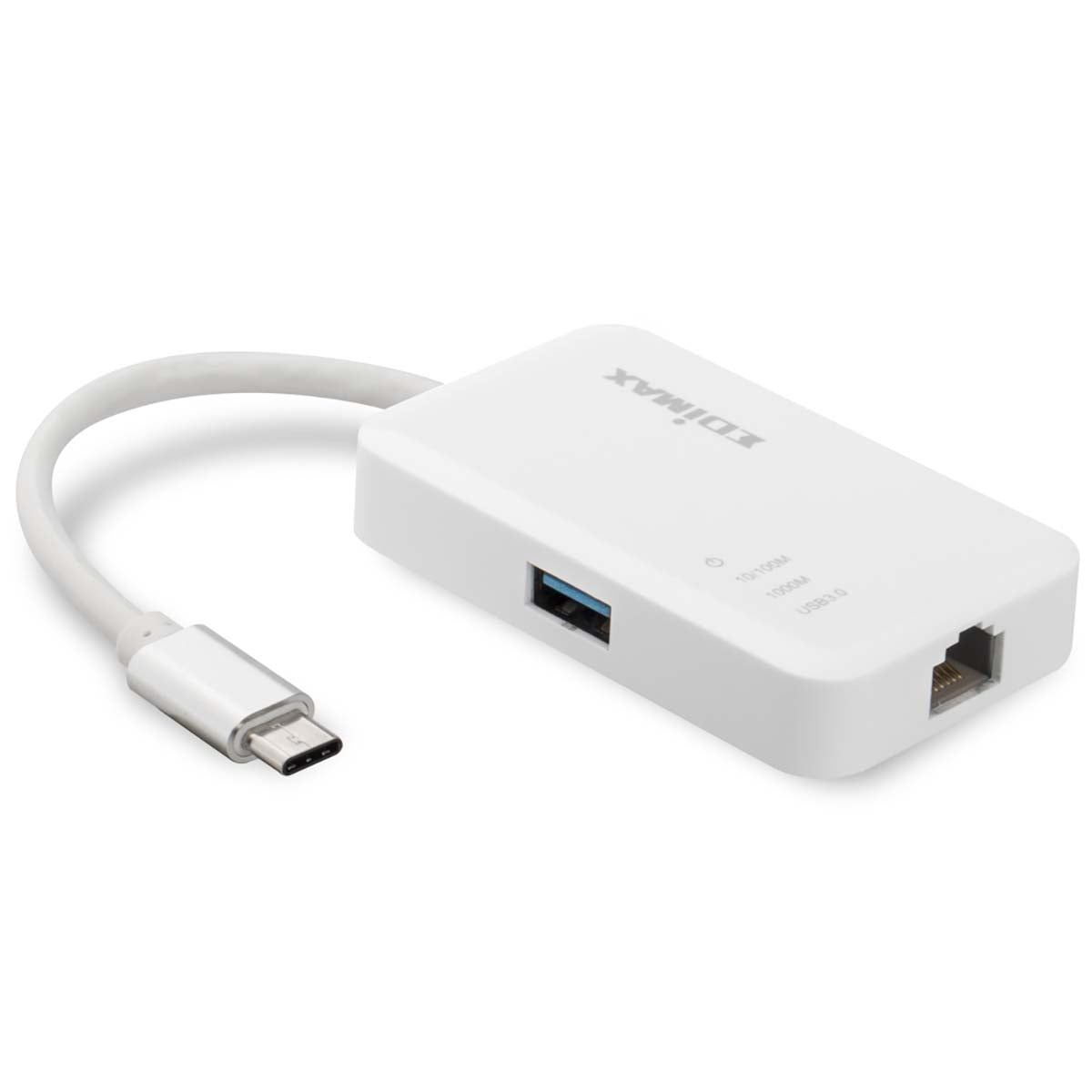 USB-C to 3-port USB 3.0 Gigabit Ethernet Hub