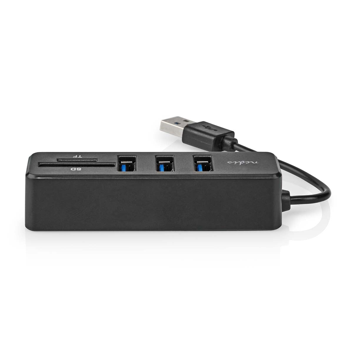 USB Hub | 1x USB-A | 3x USB A Female | 5 port(s) | USB 2.0 | USB Powered | SD & MicroSD