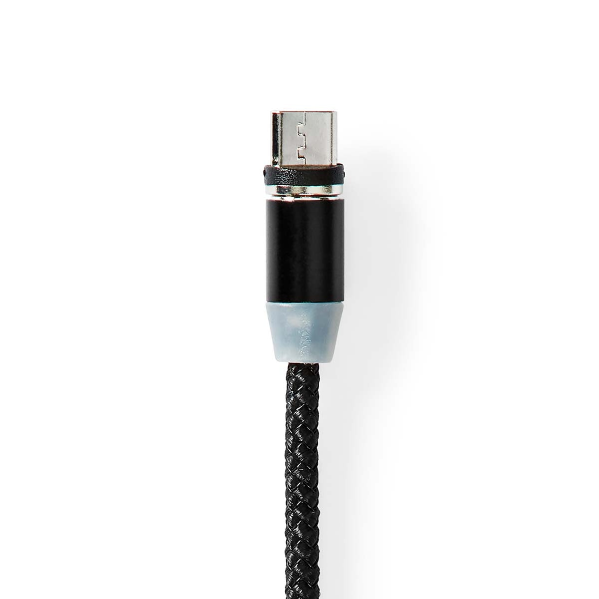 USB cable | USB 2.0 | USB-A Male | USB Micro-B Male / USB-C™ Male | 10 W| No Data Transfer | Nickel Plated | 2.00 m | Round | Nylon | Black | Box