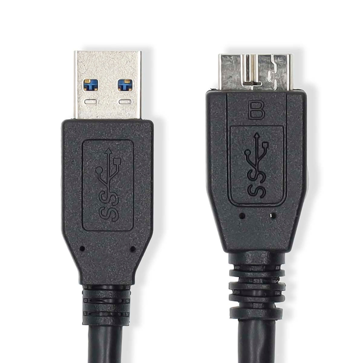 USB cable | USB 3.2 Gen 1 | USB-A Male | USB Micro-B Male | 5 Gbps | Nickel Plated | 1.00 m | Round | PVC | Blue | Label
