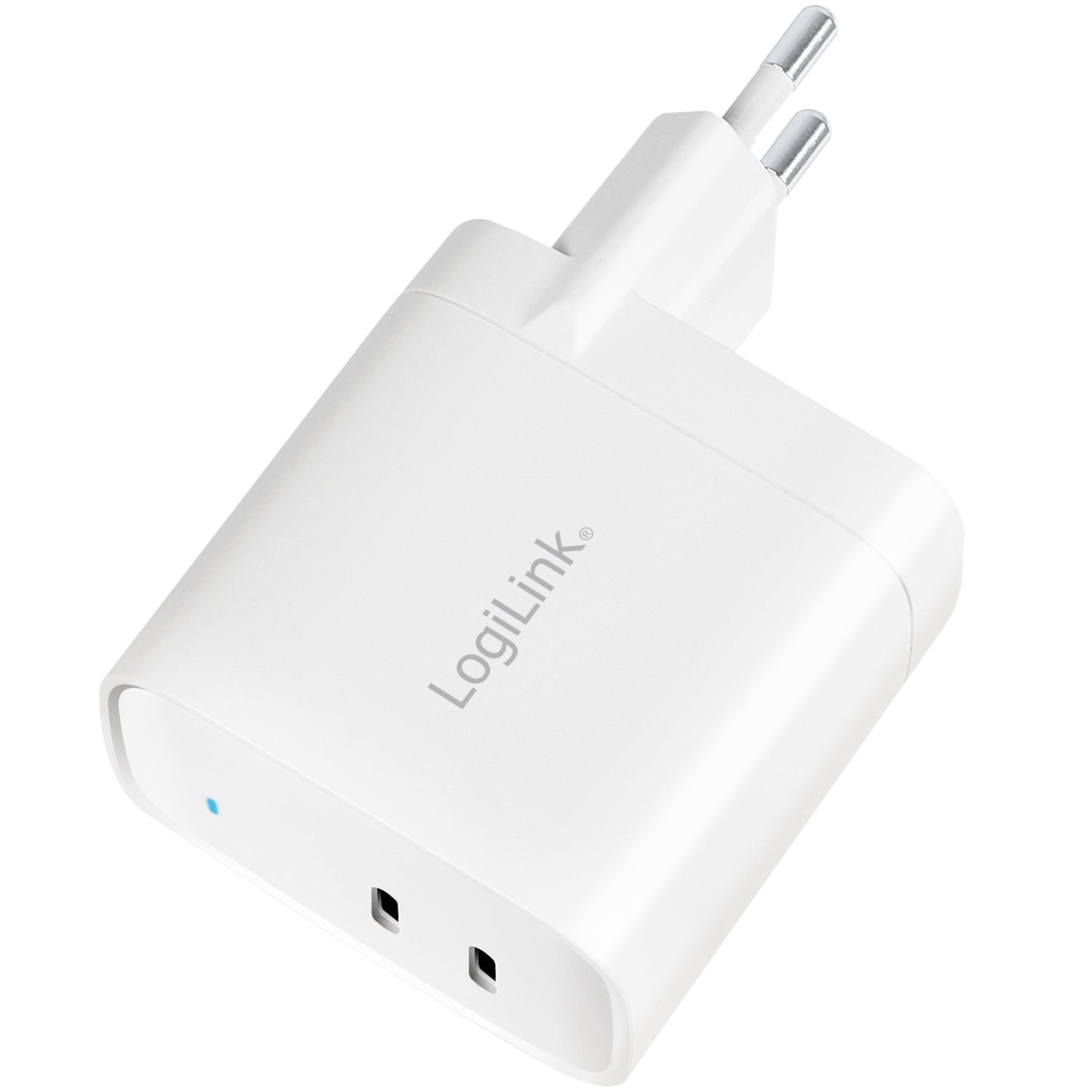 USB charger 2 x USB-C PD 40W GaN
