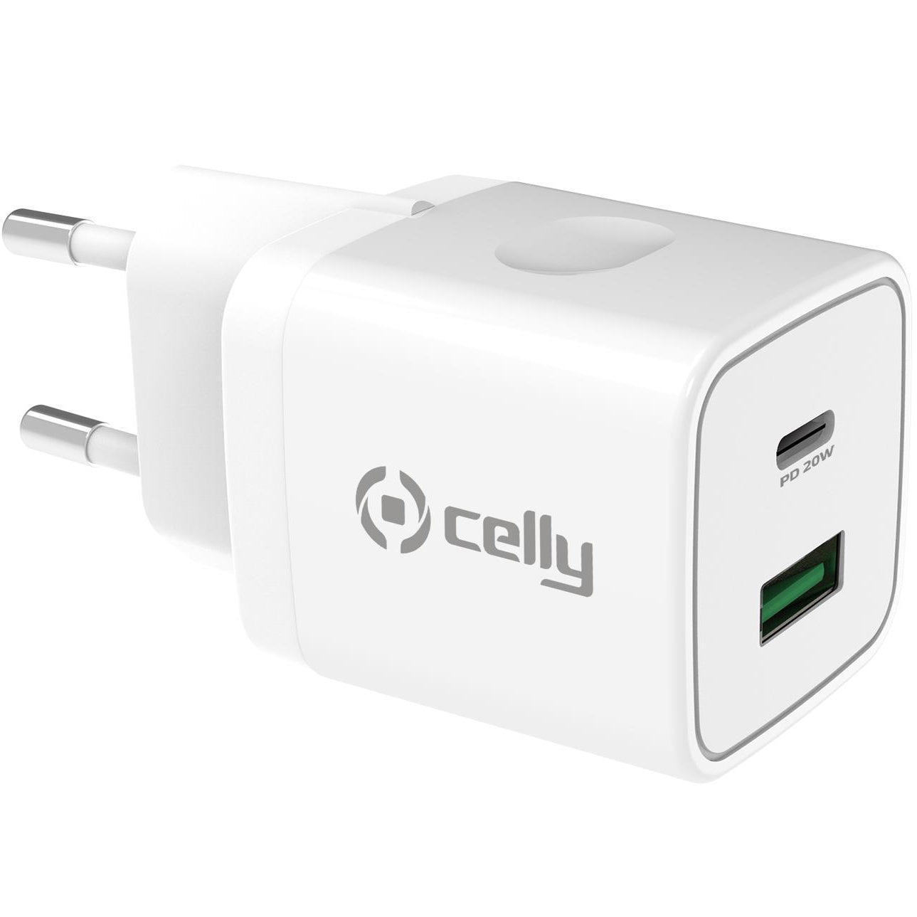 USB charger USB-C PD + USB-A 20W
