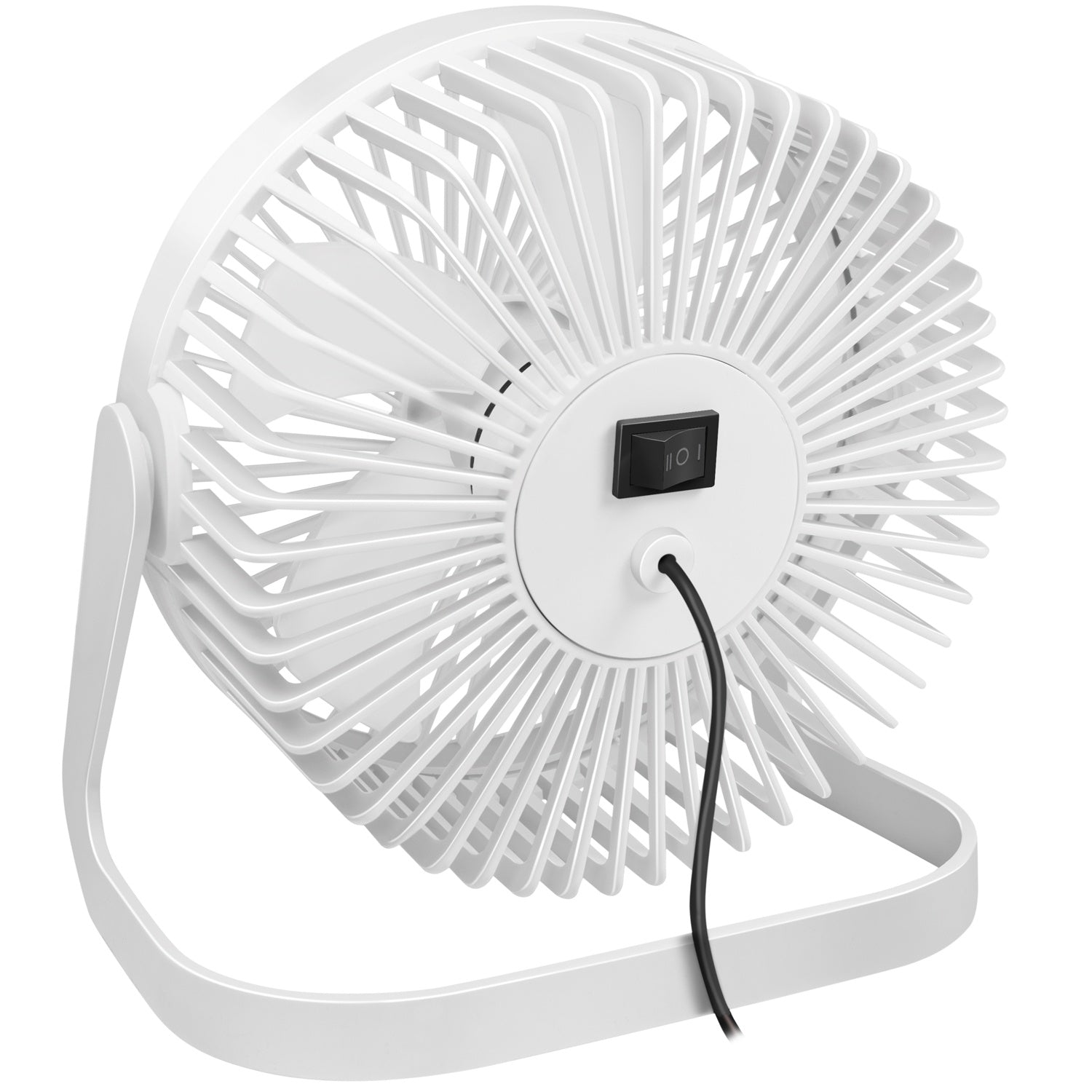 USB fan Ø15.24 cm White