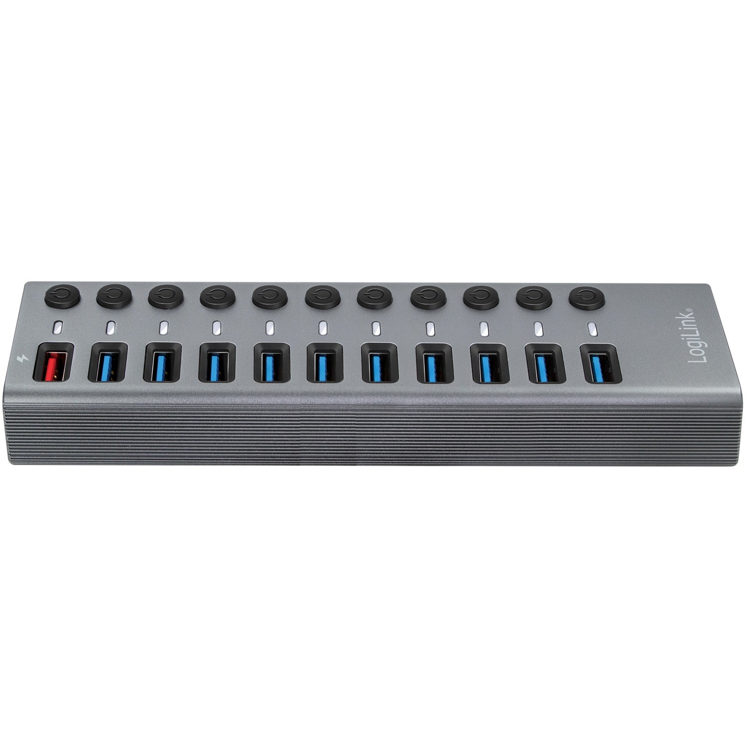USB hub 10+1 port with separate On/Off buttons USB 3.2 Gen 1