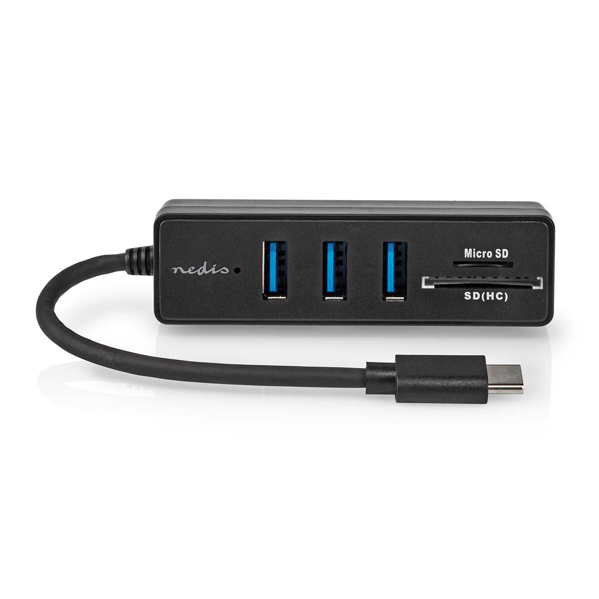 USB hub | 1x USB-C™ | 3x USB A female | 5-Port port(s) | USB 3.2 Gen 1 | USB Power | 5 Gbps | SD & MicroSD