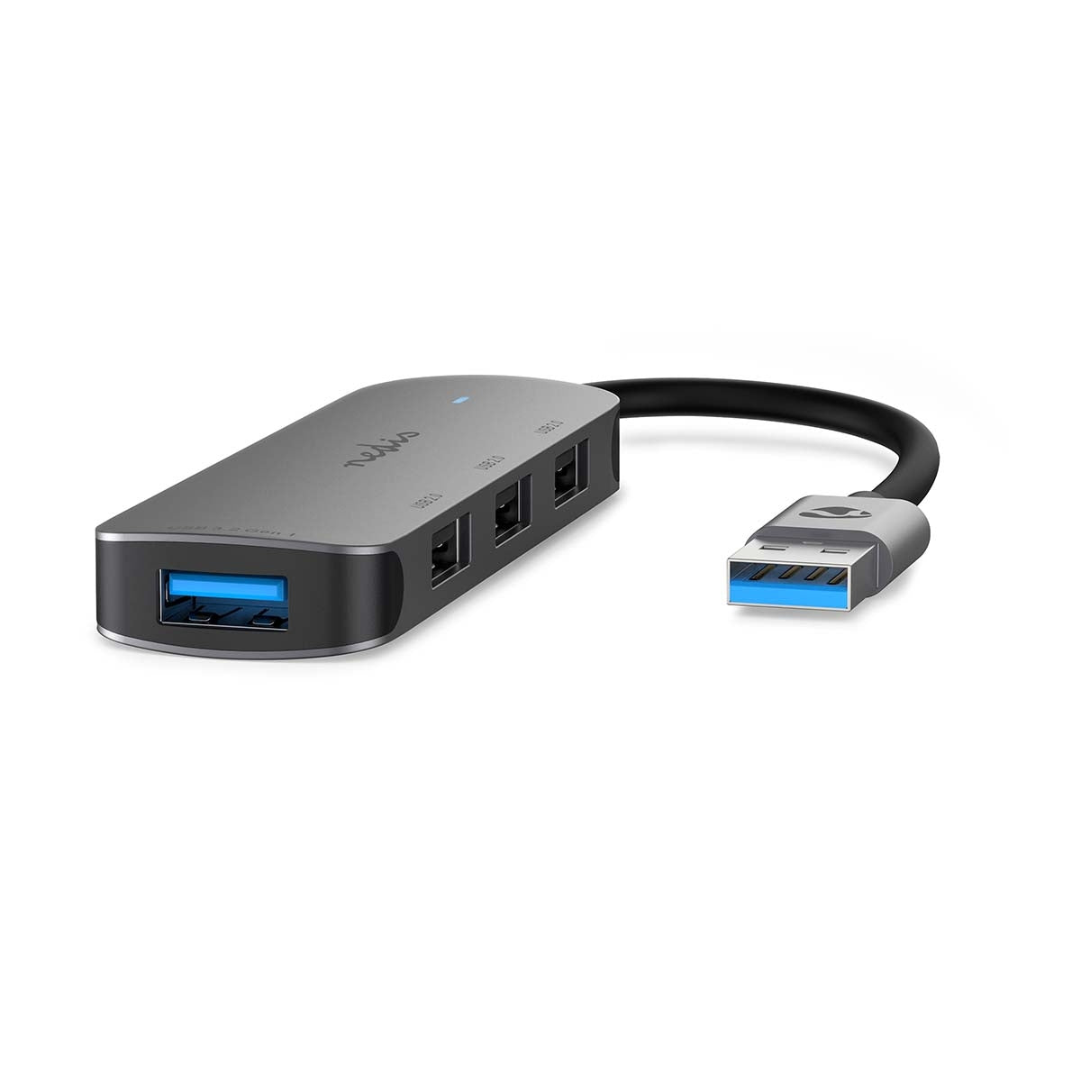 USB hub | USB A Male | 4x USB A Female | 4-Port port(s) | USB 2.0 / USB 3.2 Gen 1 | USB power