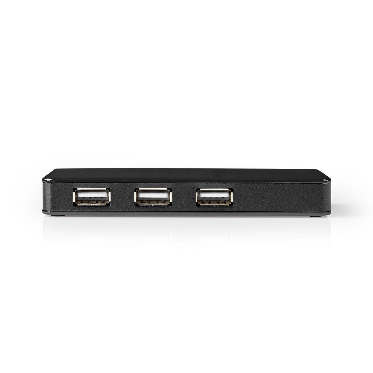 USB hub | USB A Male | USB-A Female | 7-port port(s) | USB 2.0 | Power adapter / USB power | 7x USB