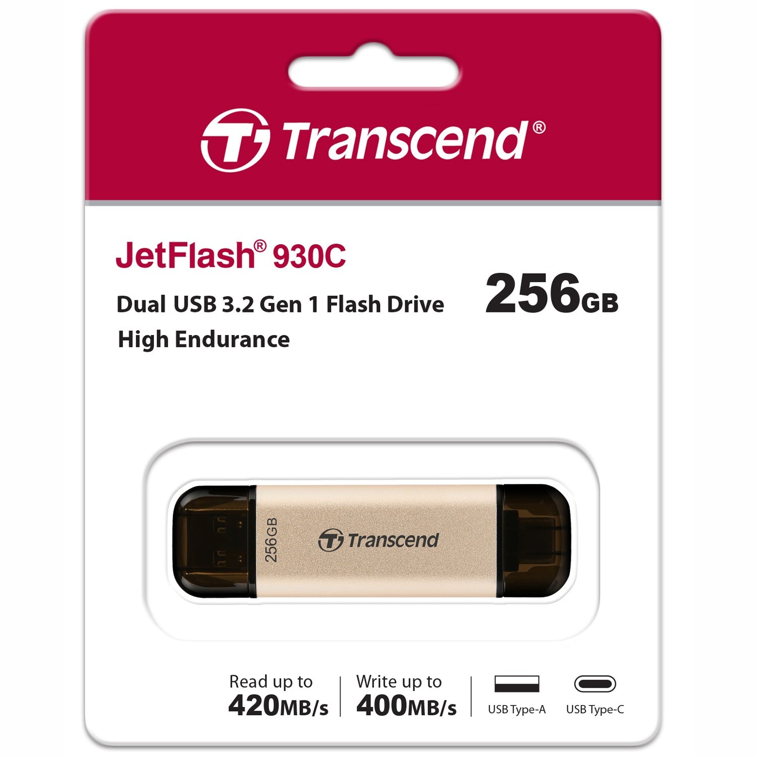 USB memory JF930C 2-in-1 (USB3.2/USB-C) 256GB