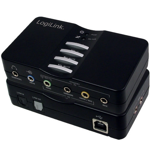 USB sound card 7.1-channel