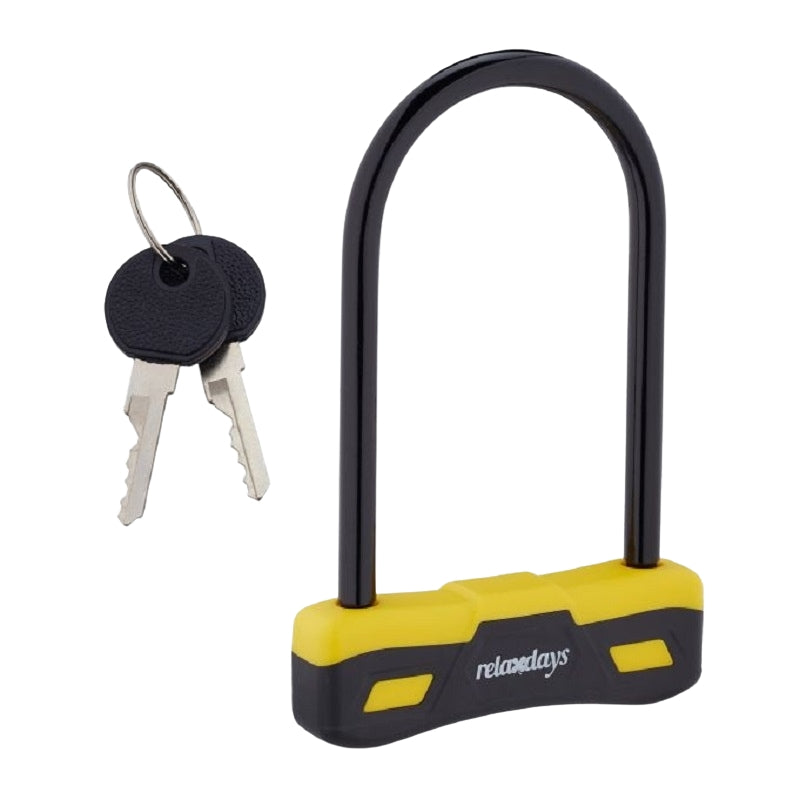 U-lock with keys