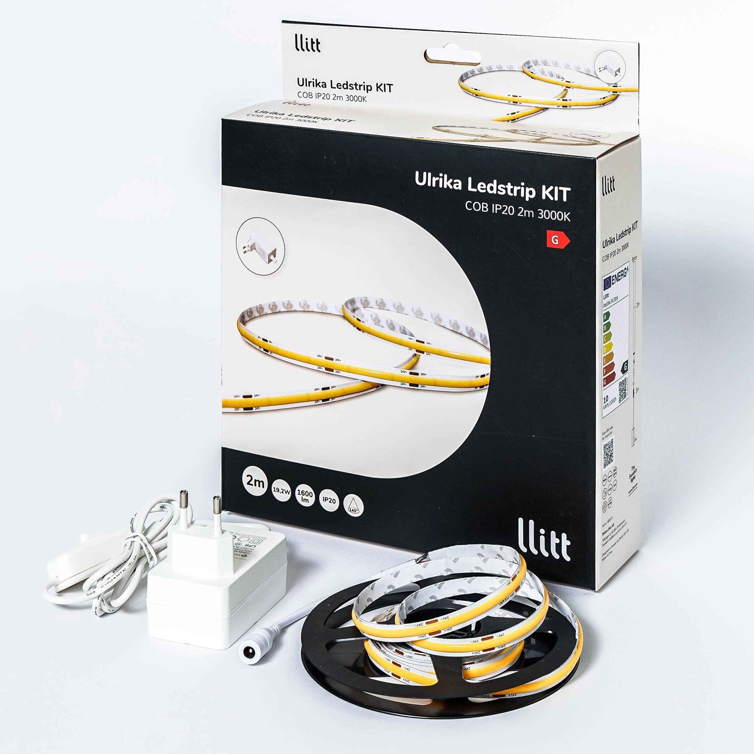 Ulrika Ledstrip kit COB-LED IP20 2m??? 3000K???