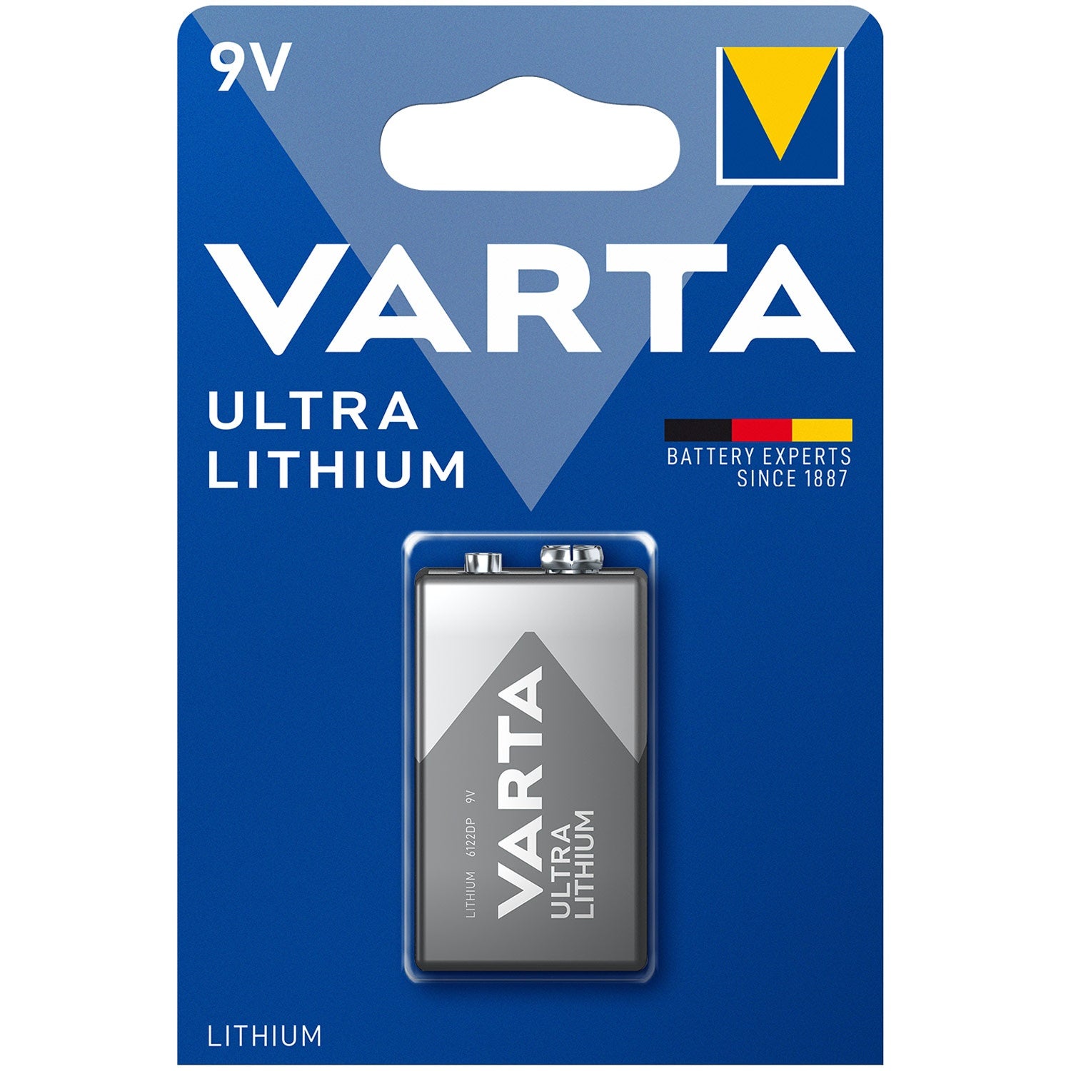 Ultra Lithium 9V Battery 1-pack
