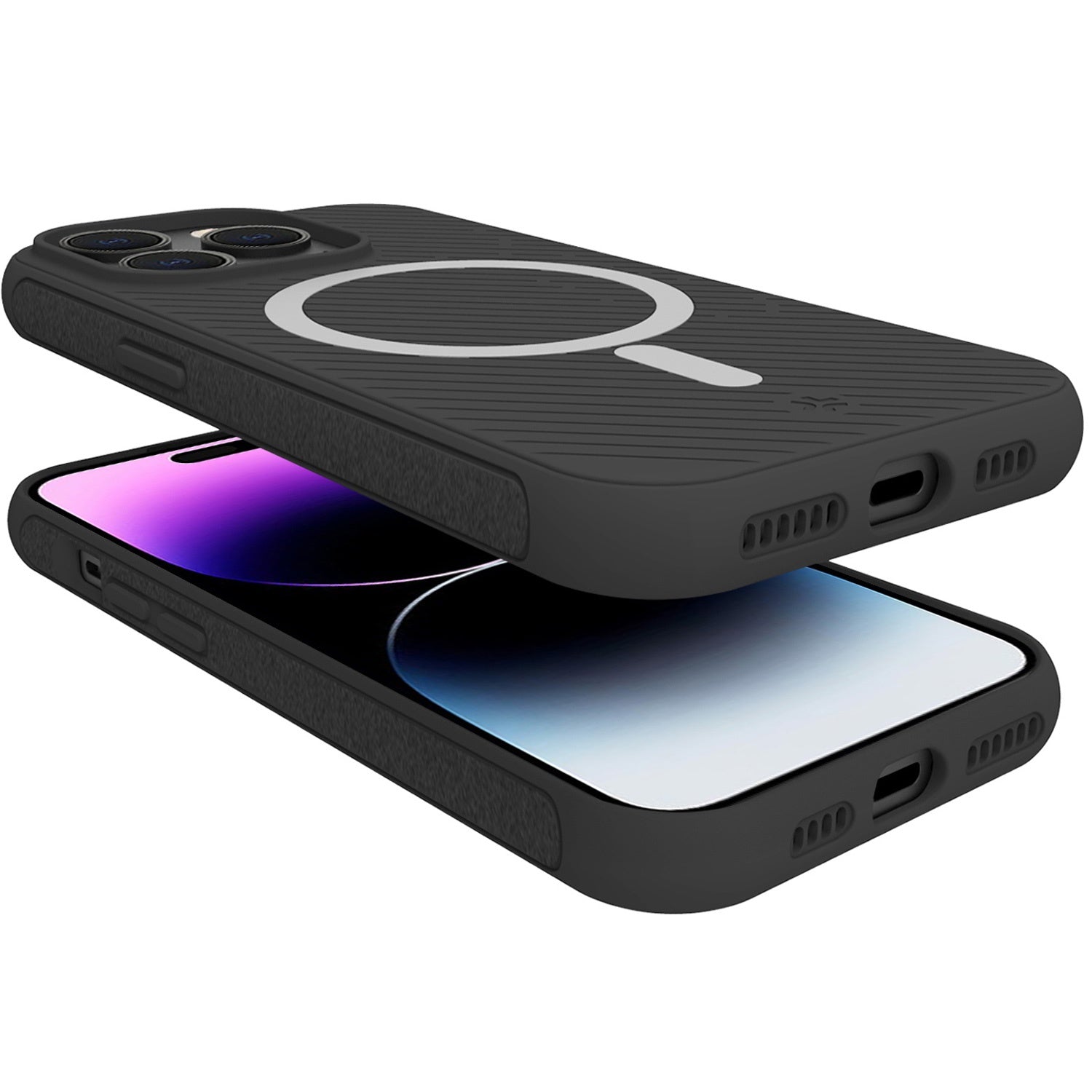 Ultramag Ultra Protective case MagSafe iPhone 15 Pro Max Black