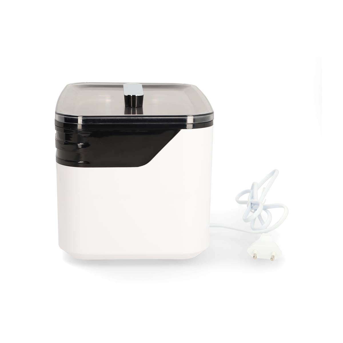 Ultrasonic Jewellery Cleaner | Mains Powered | 220 - 240 V AC 50/60 Hz | Euro / Type-C (CEE 7/16) | White | Plastic