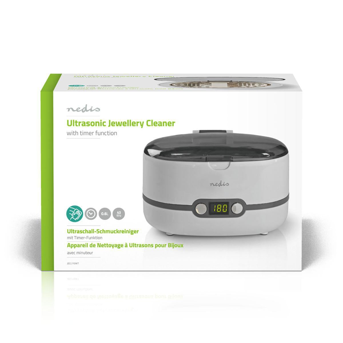 Ultrasonic Jewelry cleaning | Power adapter | 230 V AC 50 Hz | Euro / Type-C (CEE 7/16) | White | Plastic