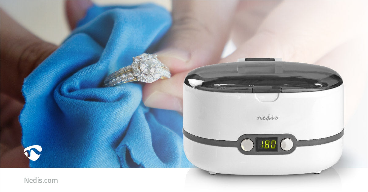 Ultrasonic Jewelry cleaning | Power adapter | 230 V AC 50 Hz | Euro / Type-C (CEE 7/16) | White | Plastic