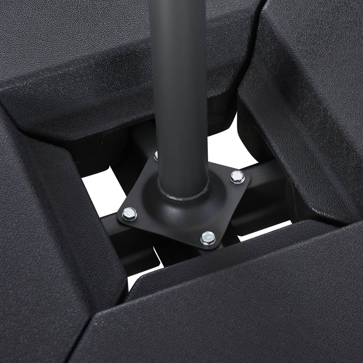 Umbrella Stand, Hdpe, Black