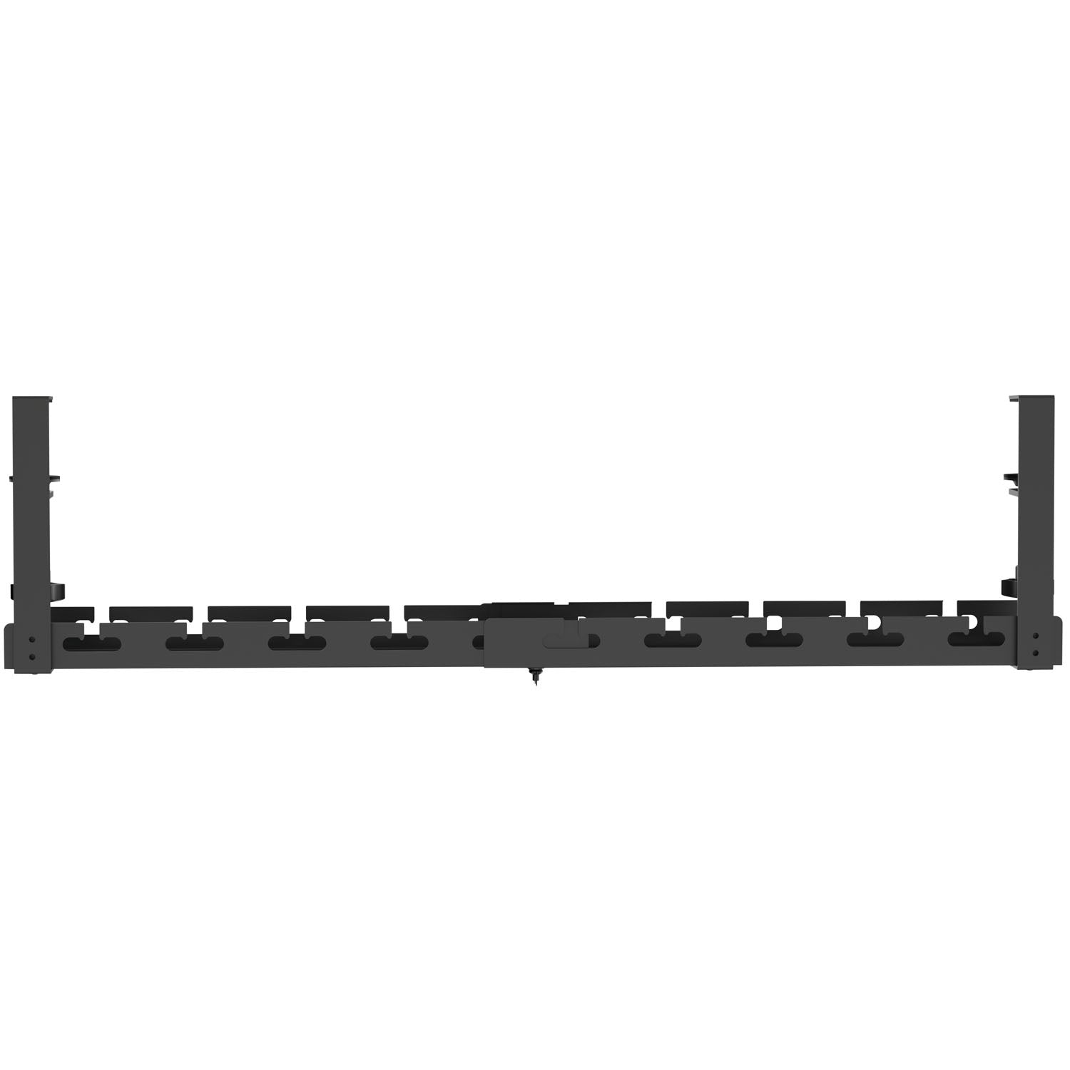 Under-Desk Cable Raceway, Adjustable, Black