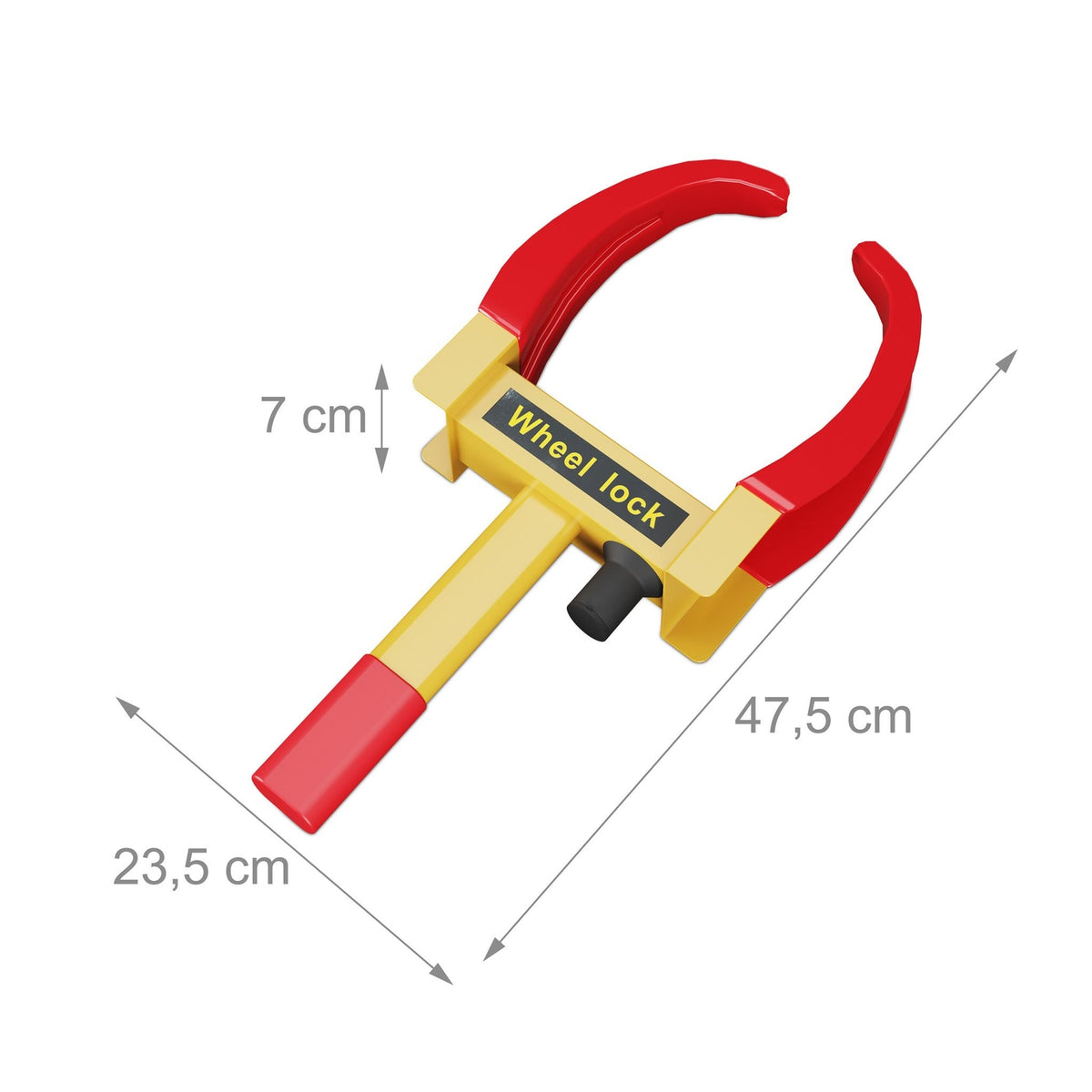 Universal Car Wheel Lock – Adjustable Anti-Theft Clamp