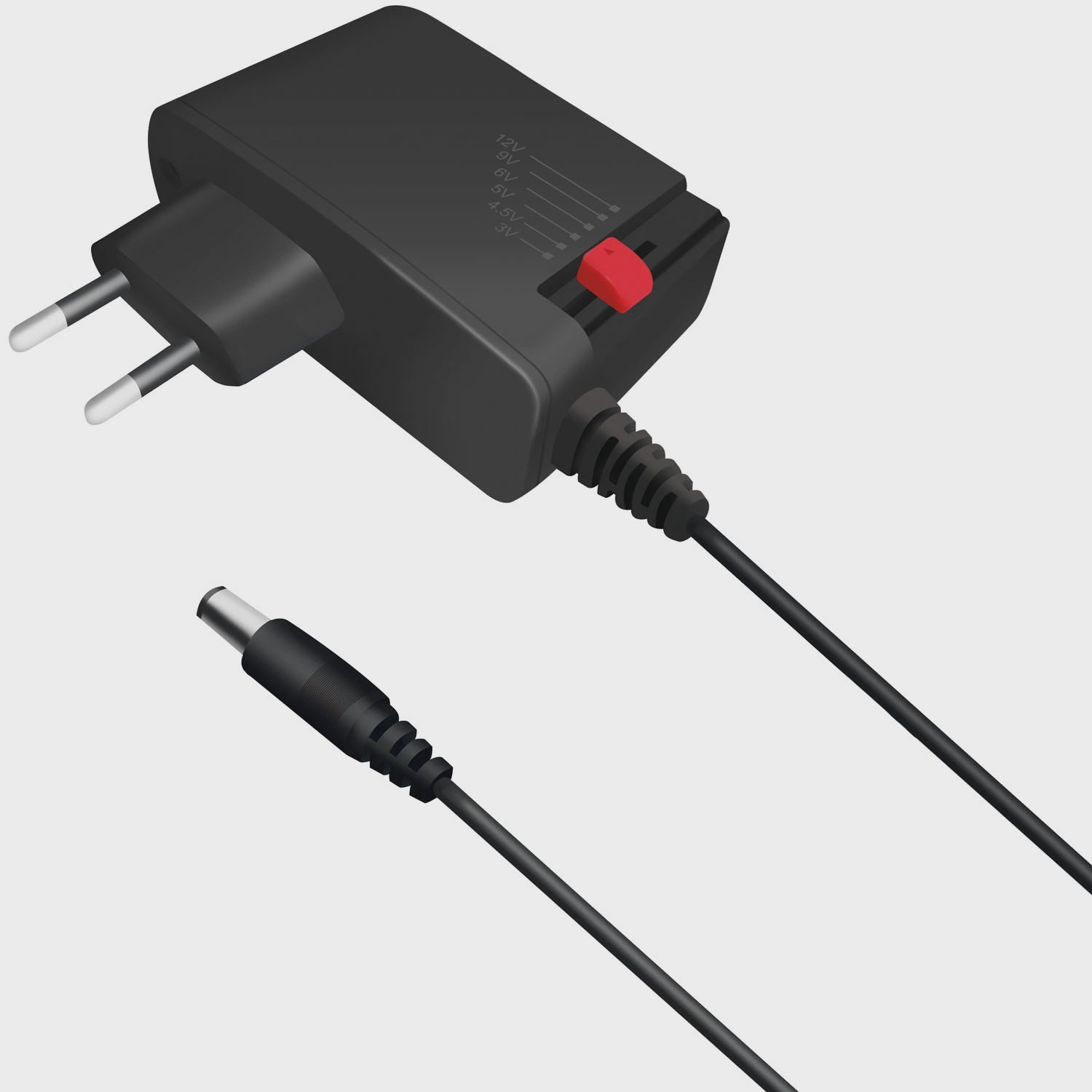 Universal Power Adapter 3-12V 24W with 7 Interchangeable Plugs