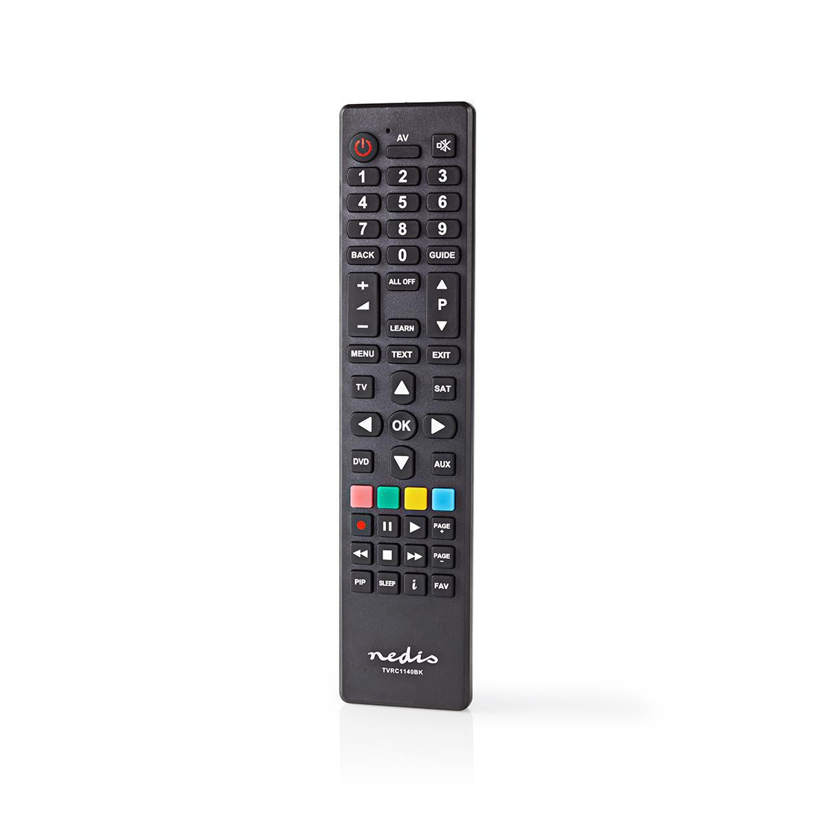 Universal Remote Control | Programmable | 4 Units | Ready Lay-out | Infrared | Black