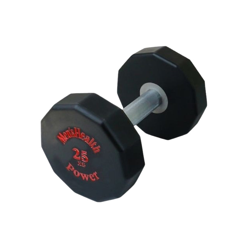 Urethane Dumbbell 25 KG - Anti-Roll Design