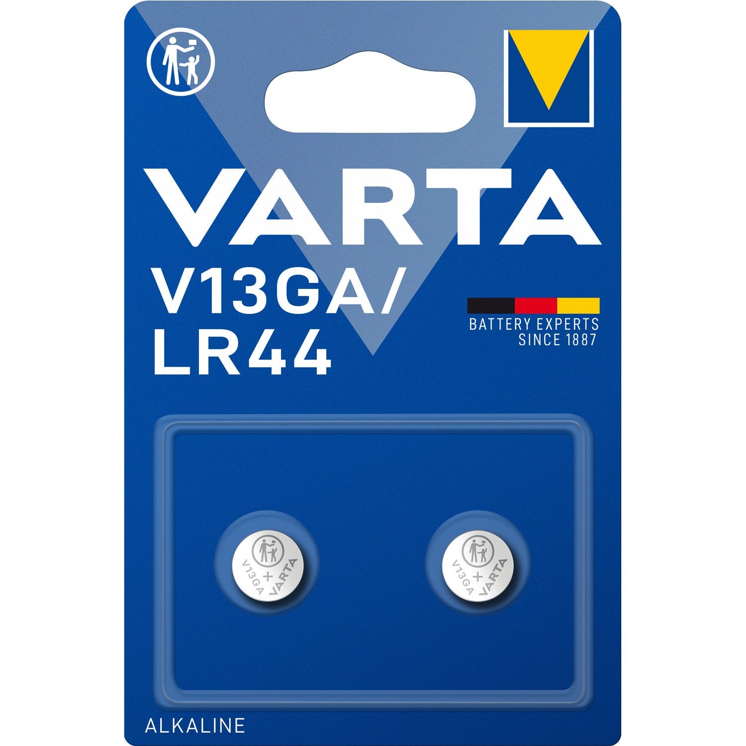 V13GA / LR44 1.5V Battery 2-pack