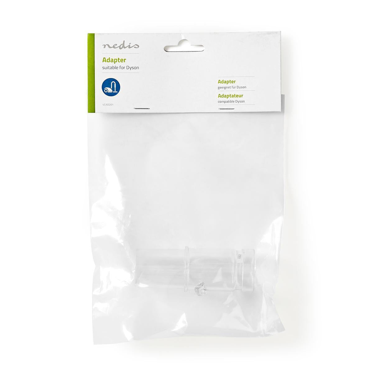 Vacuum Cleaner Adapter | 32mm | Fits: Dyson | Transparent | Plastic