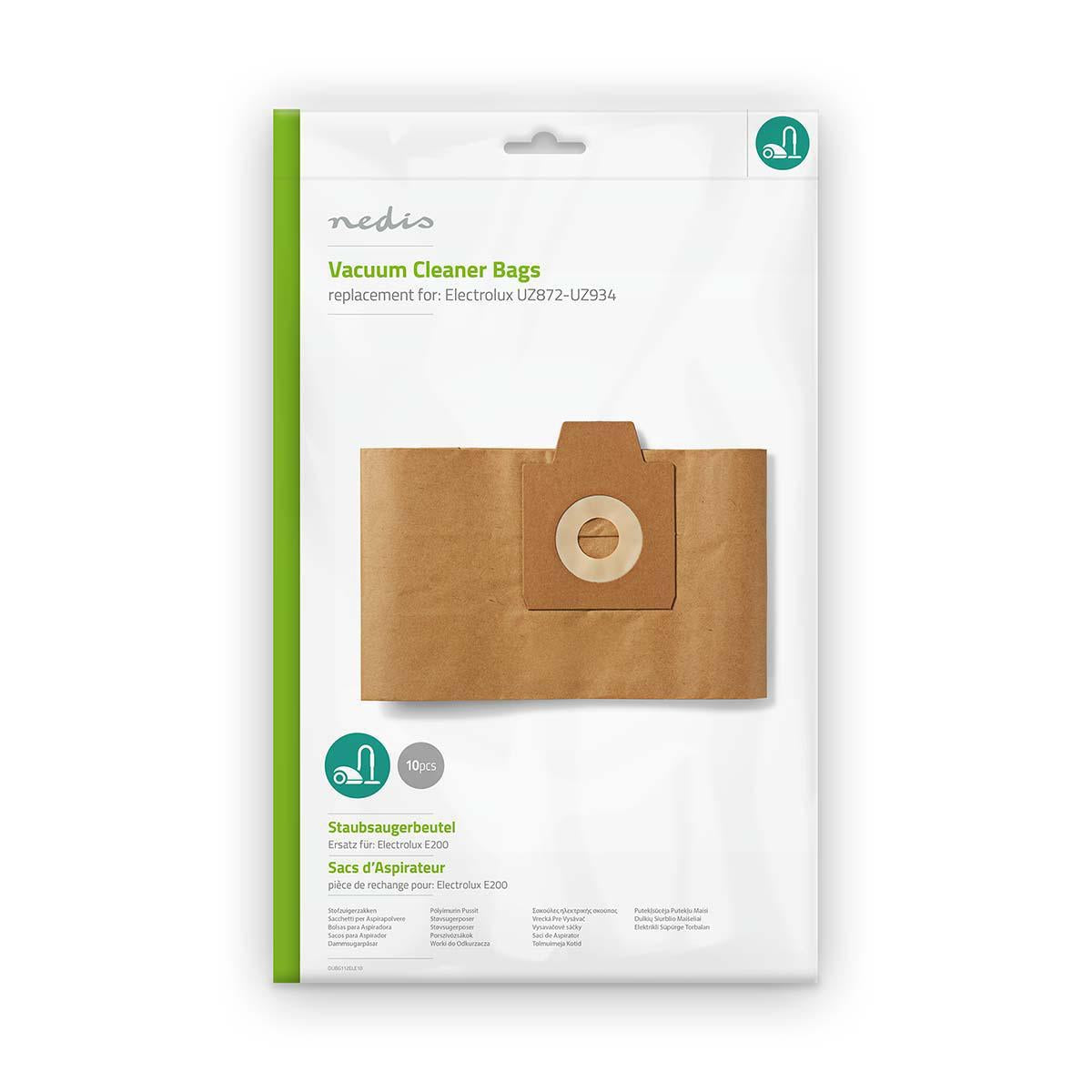 Vacuum bag | 10 pieces. | Paper | Most sold for: Electrolux | Brown