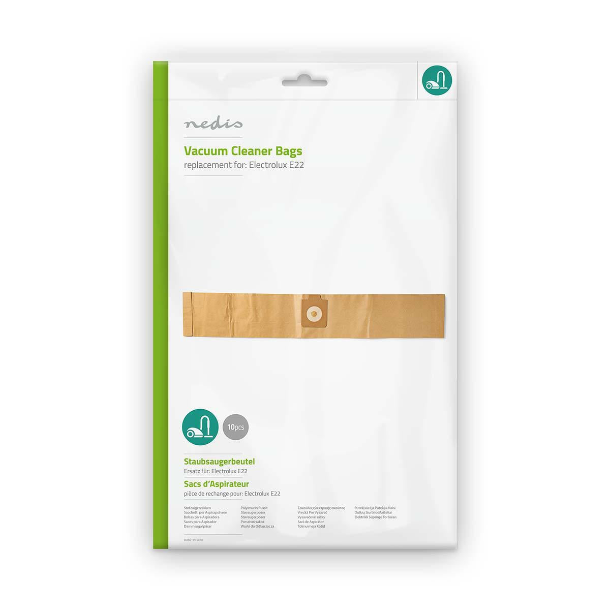 Vacuum bag | 10 pieces. | Paper | Most sold for: Electrolux | Brown