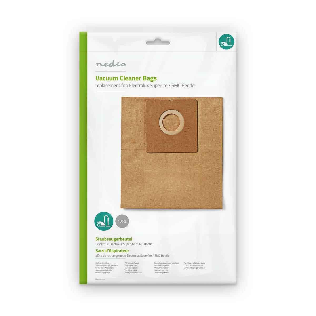 Vacuum bag | 10 pieces. | Paper | Most sold for: Electrolux | Brown