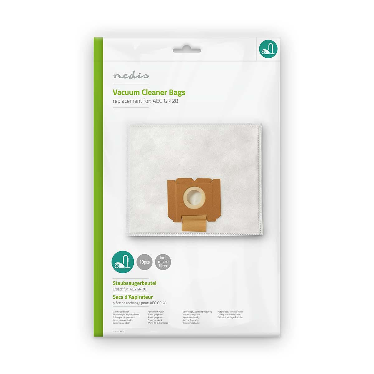 Vacuum bag | 10 pieces. | Synthetic | Most sold for: AEG | White