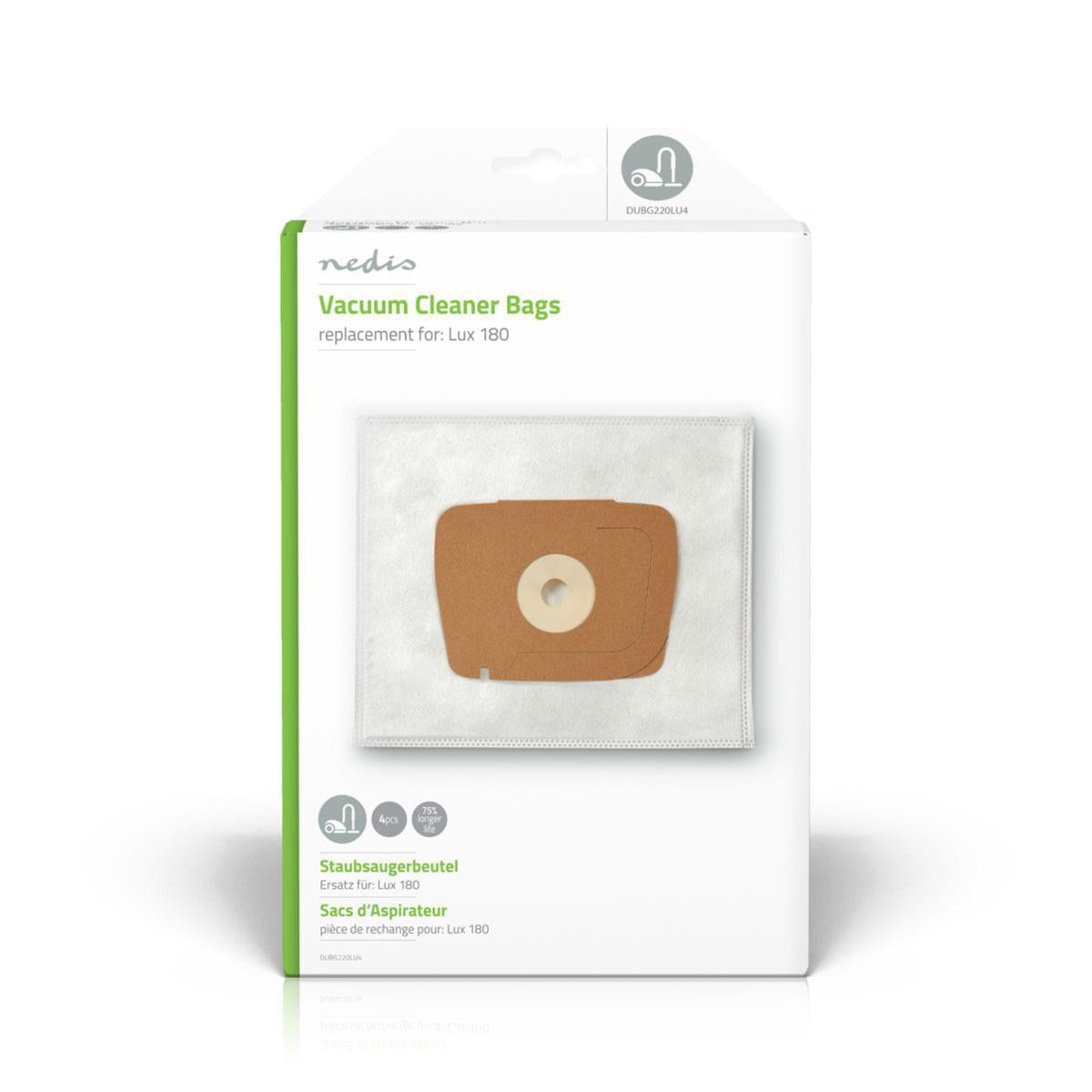 Vacuum bag | 4 pcs. | Synthetic | Most sold for: Lux 180 | White