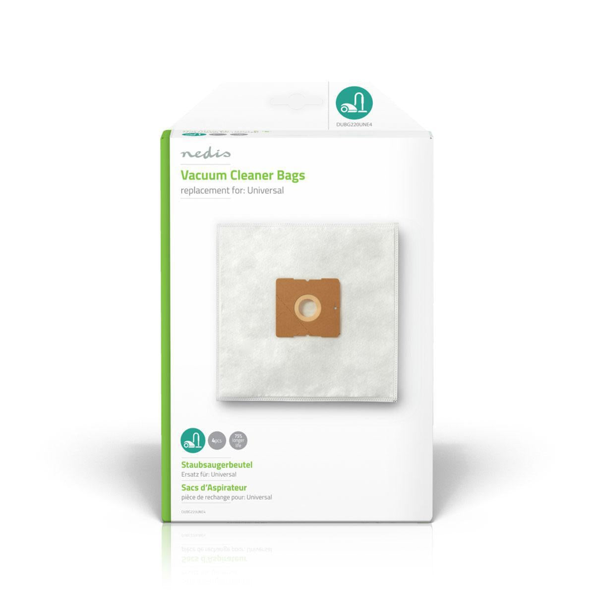 Vacuum bag | 4 pcs. | Synthetic | Most sold for: Universal | White