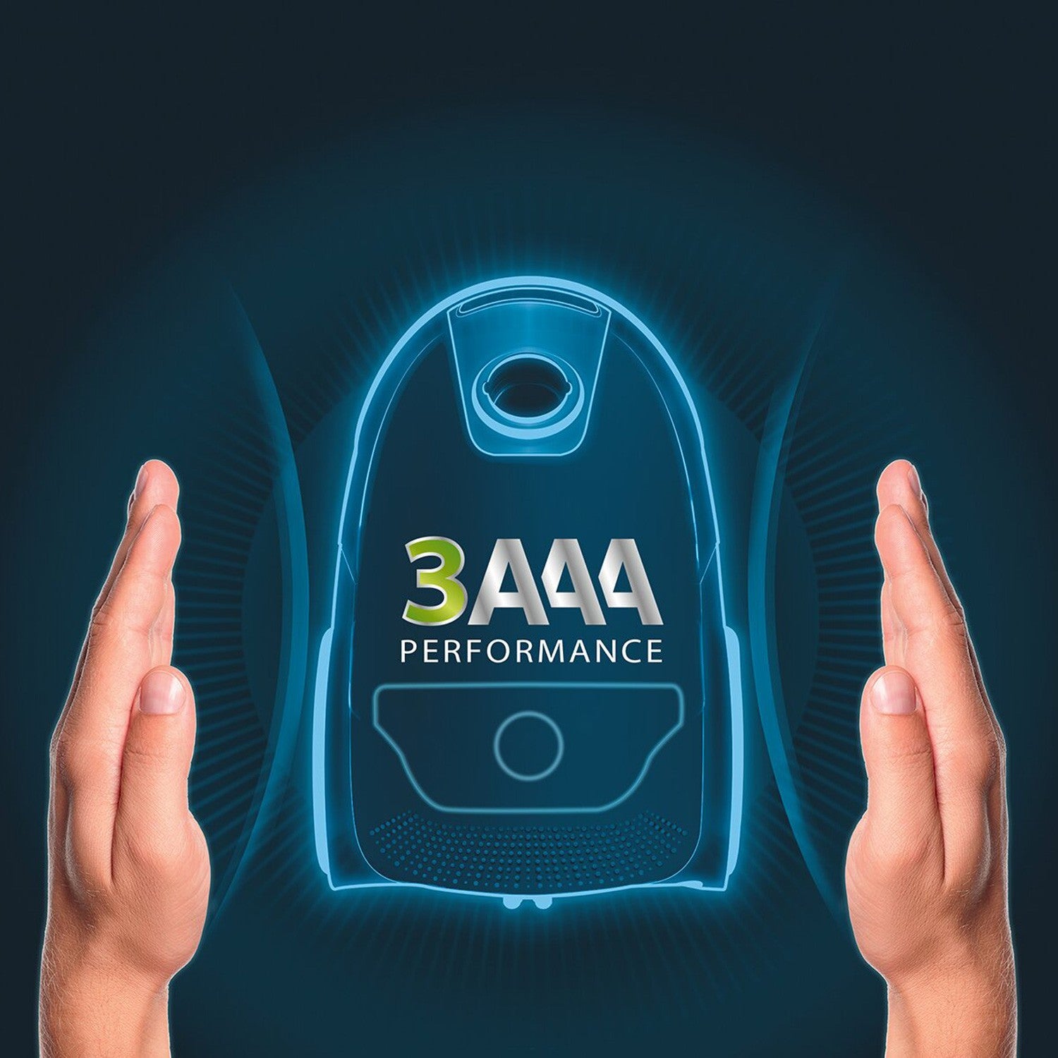 Vacuum cleaner Compact power vacuum cleaner bag 750 W VO3985NA