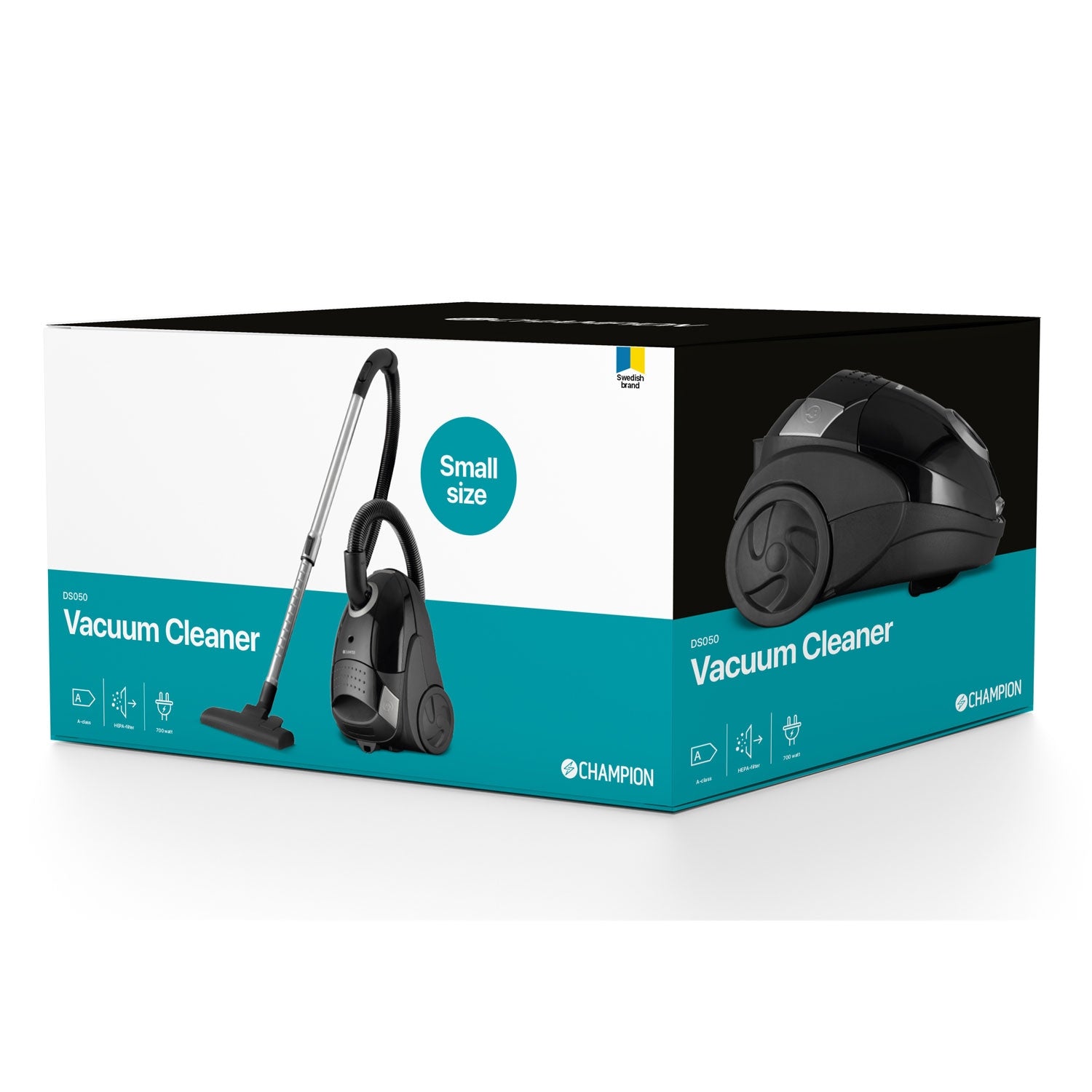 Vacuum cleaner Small 700W 2L DS050 Black