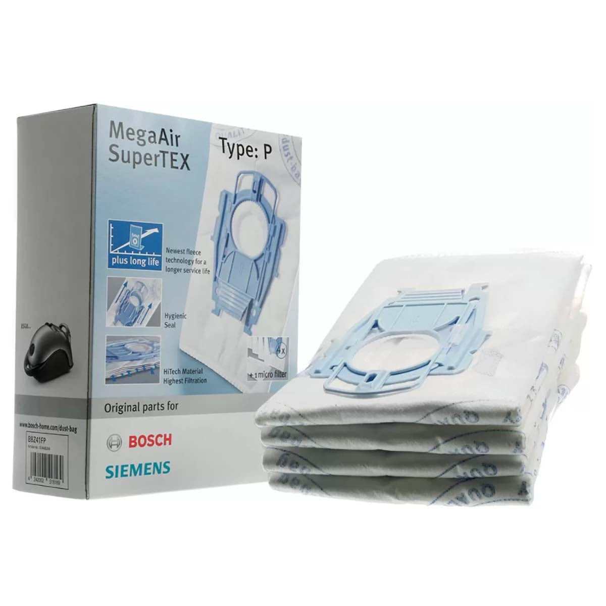 Vacuum cleaner bag Bosch Type P