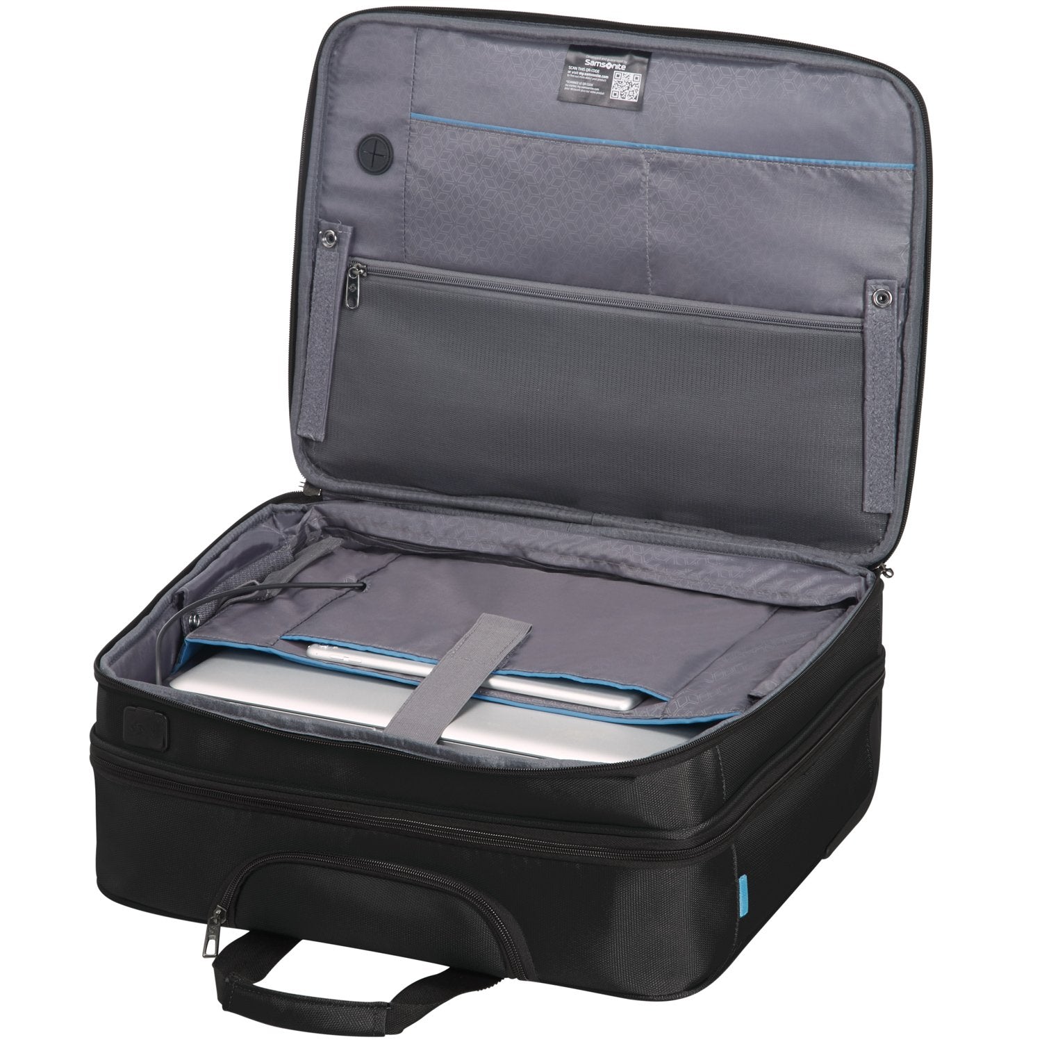 Vectura EVO Laptop Bag with Wheels 17.3" Black