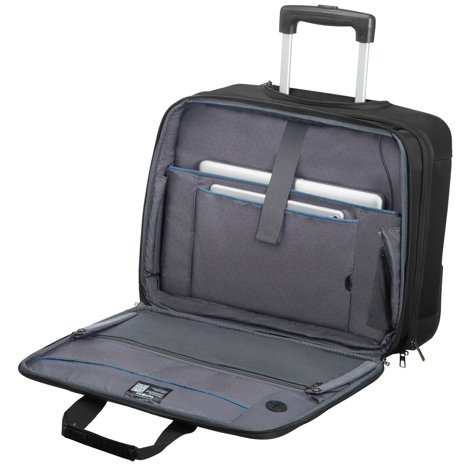 Vectura EVO Laptop Bag with Wheels 17.3" Black