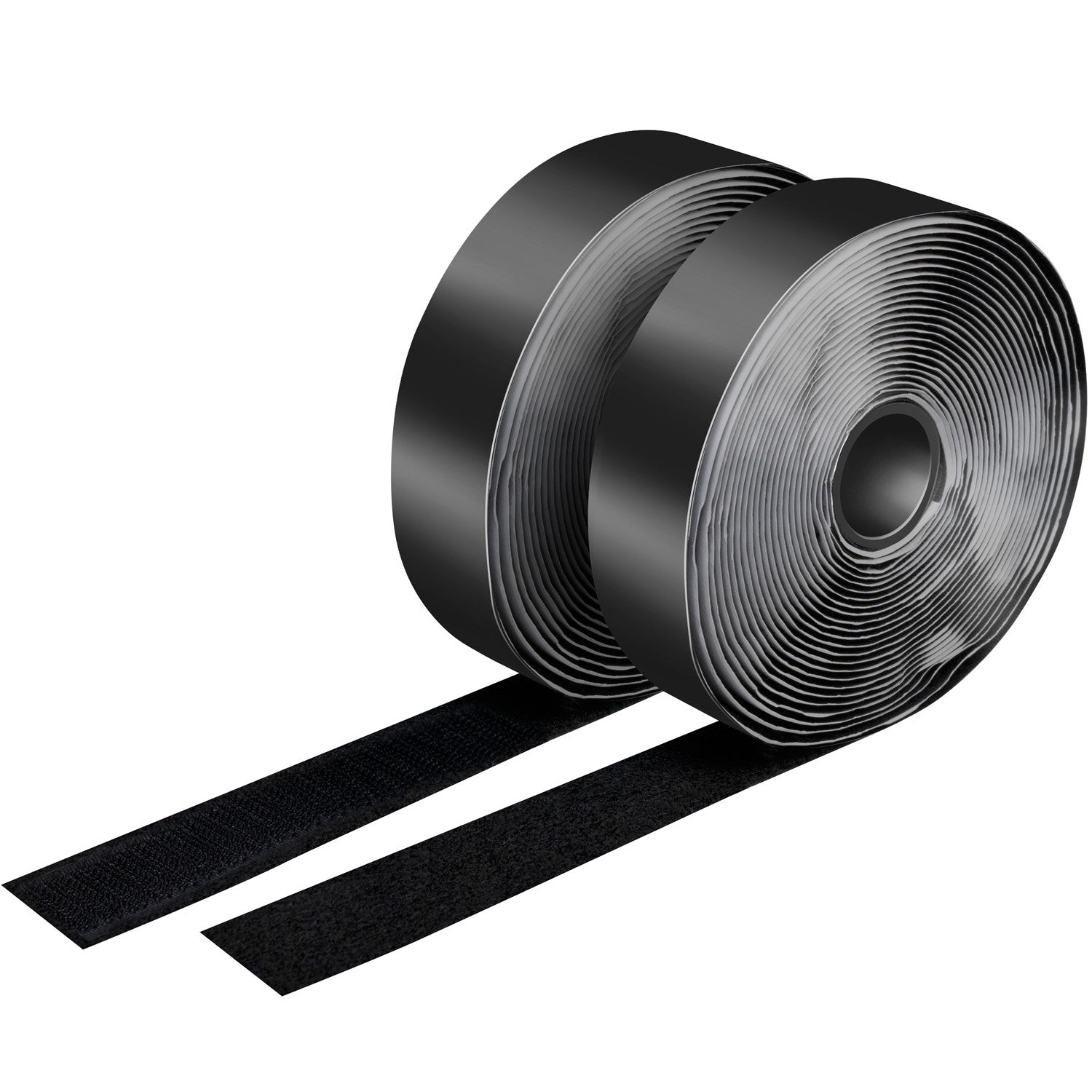 Velcro double-sided 25mm 5 meters Black