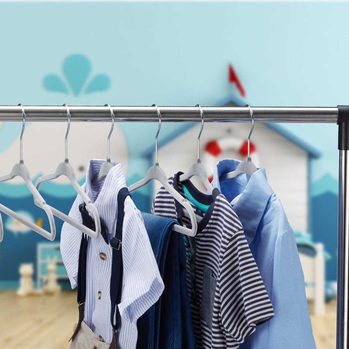 Velvet Coat Hangers for Kids
