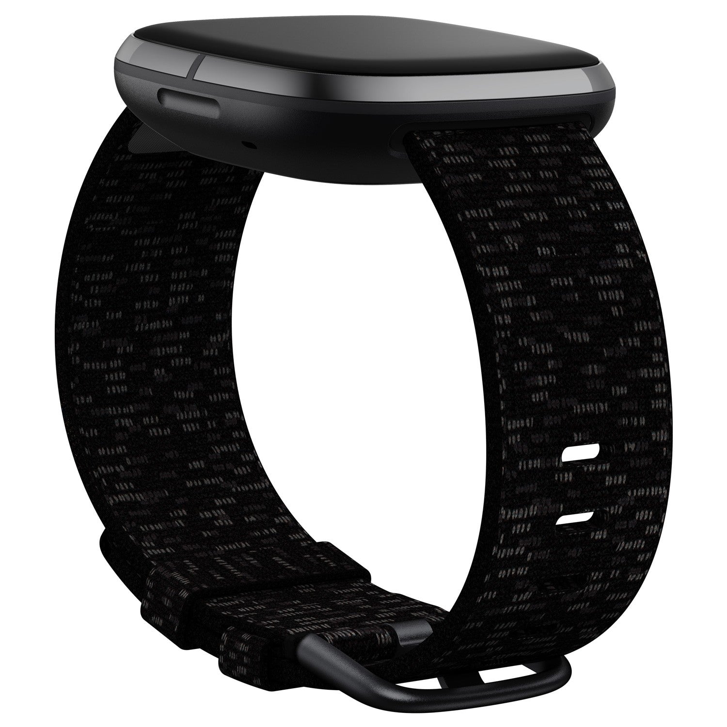 Versa 3/4,Sense/Sense 2 Woven Band Charcoal L