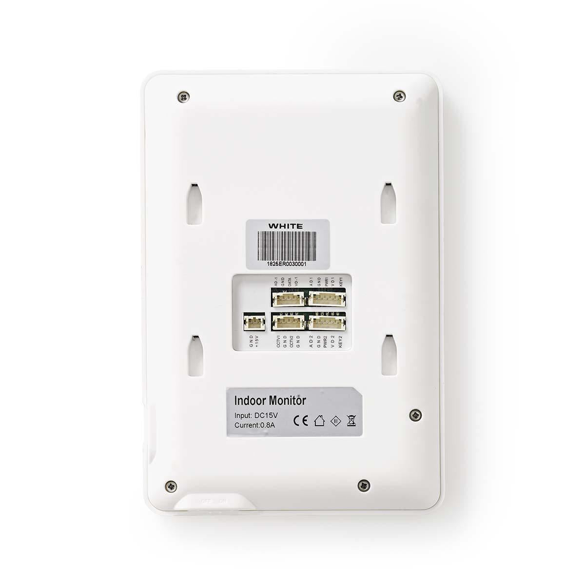 Video intercom | Maximum resolution: 480x272 | 2 way communication | Power adapter | White
