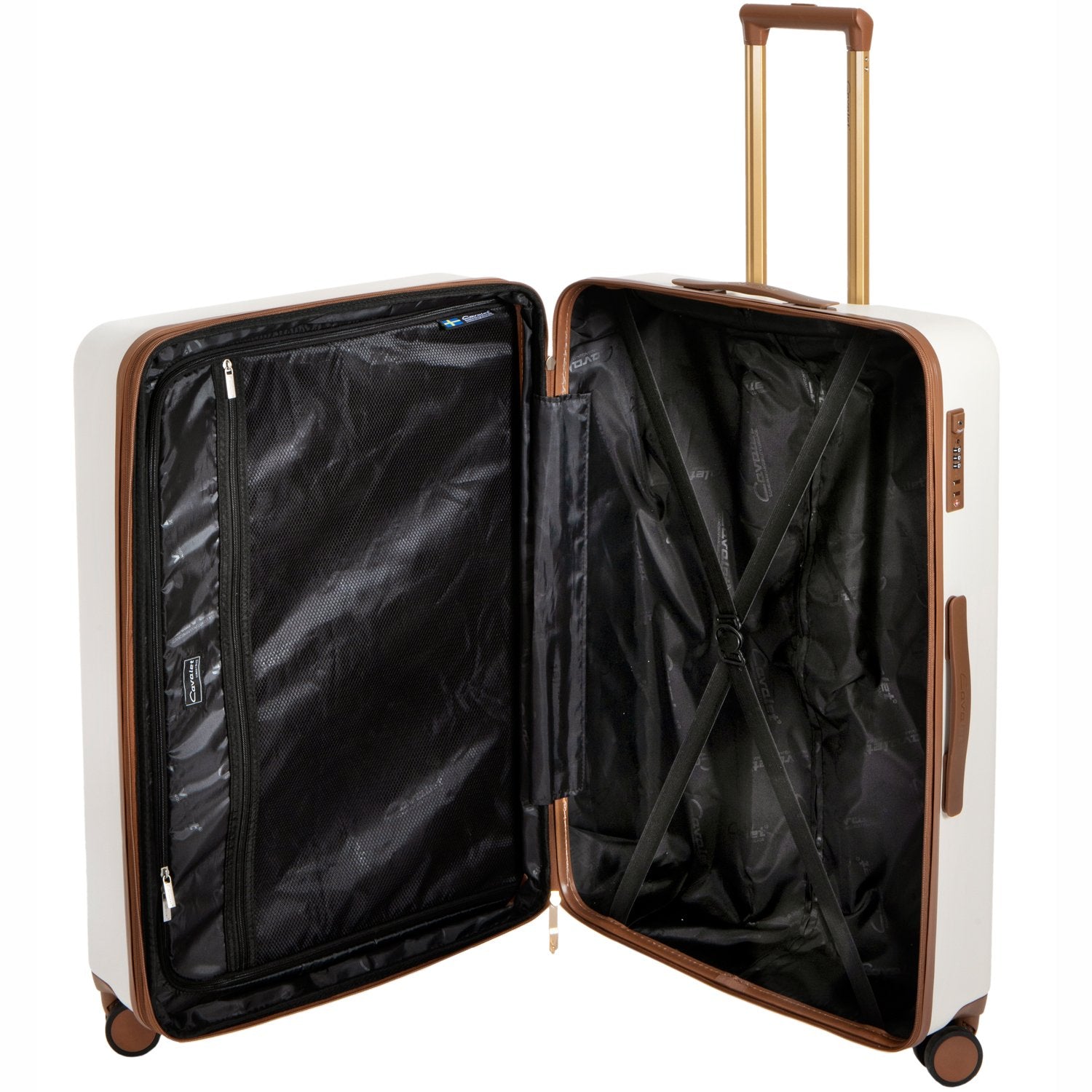 Viken Large Suitcase Ivory