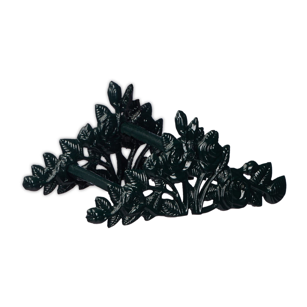 Vintage hose holder with rose motif