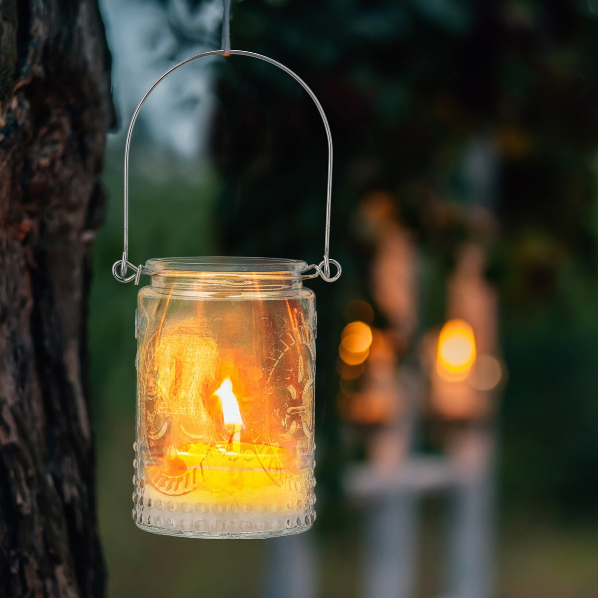 Vintage lanterns - set of 12