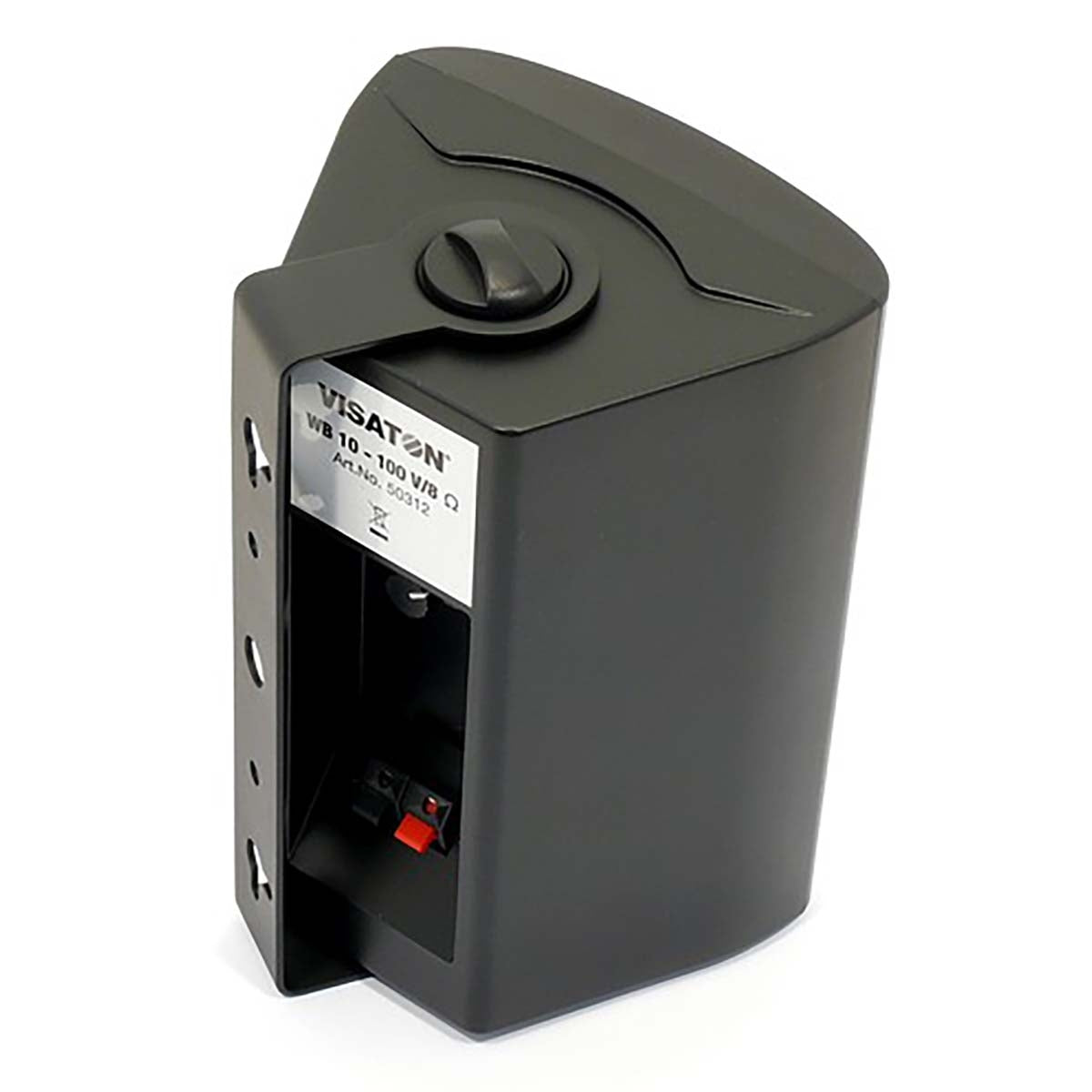 WB10 100V - 8 Ohm 2-way compact speakers in a sturdy plastic housing (Black)