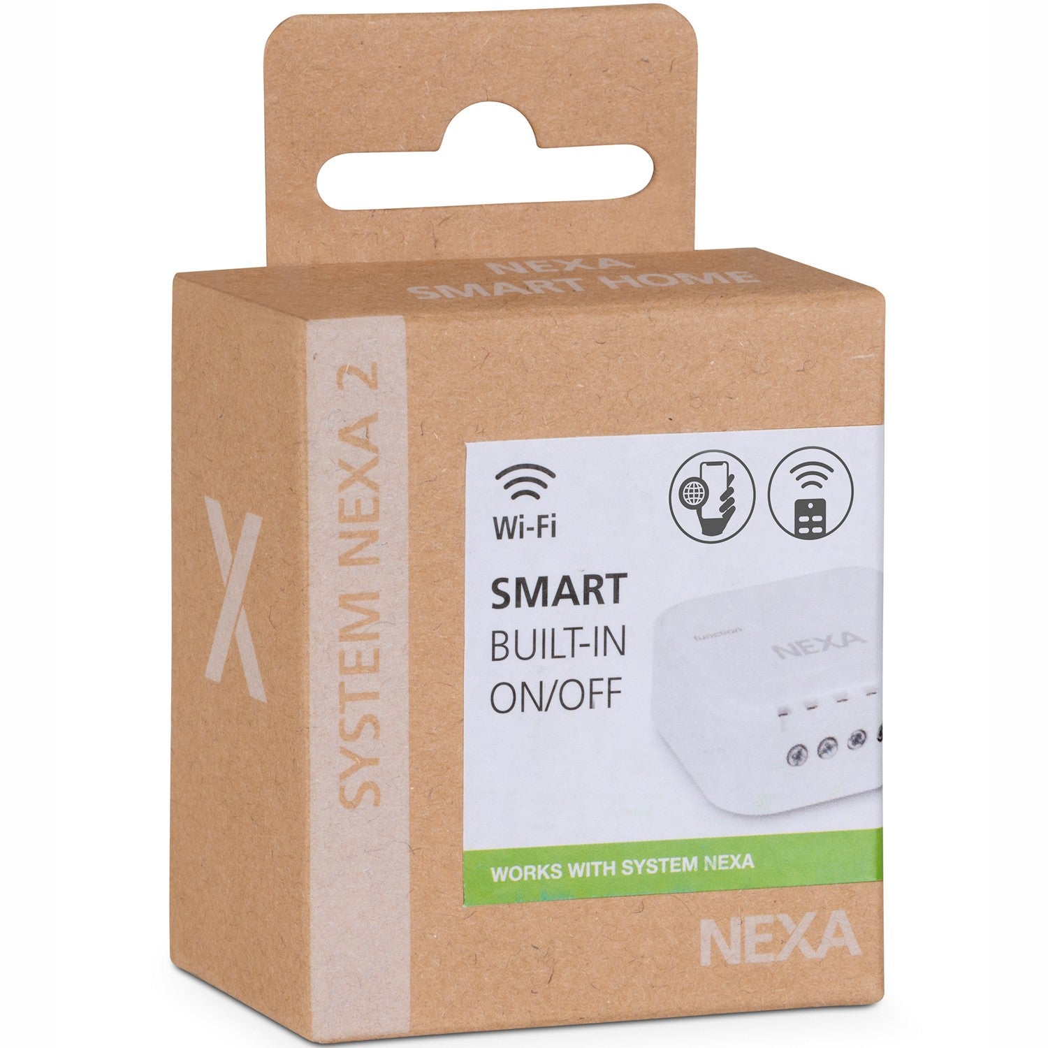 WBR-01 Smart Built-in Receiver On/Off 1800W System Nexa 2 WiFi/433