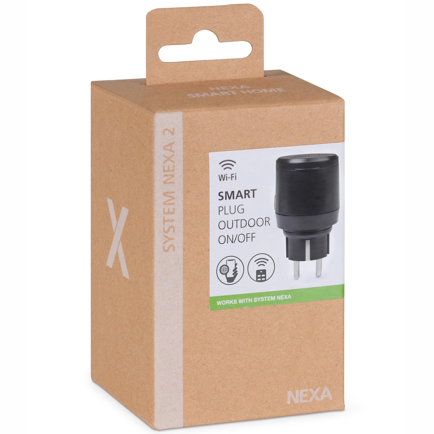 WPO-01 Smart Plug Outdoor IP44 On/Off 3500W System Nexa 2 WiFi/433