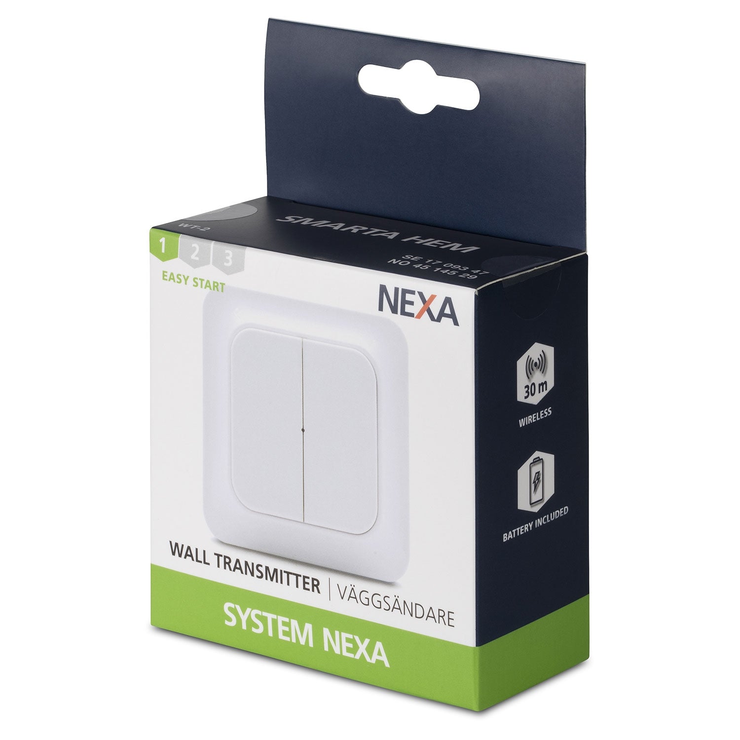 WT-2 Wall transmitter 2-channel Trend